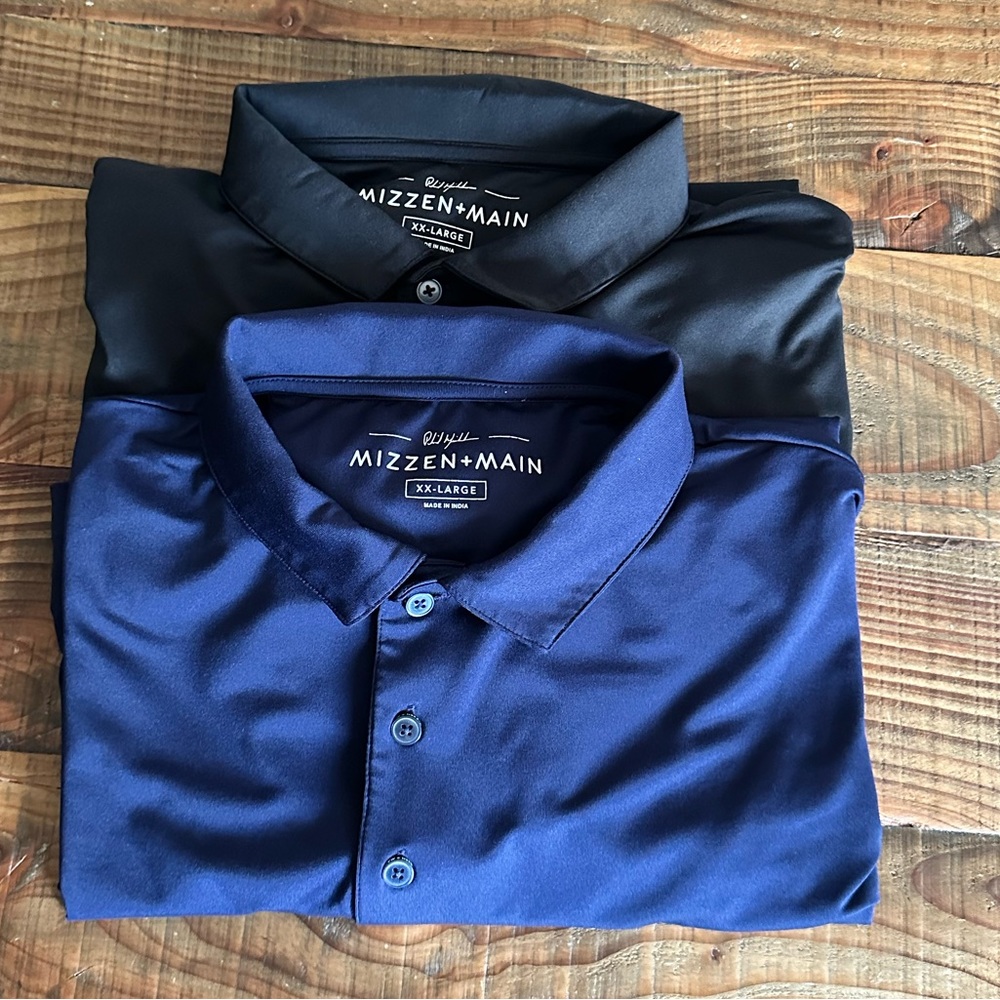 2 Mizzen + Main Phil Mickelson golf polos